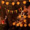 3 Pack Day of The Dead Lighted Marigold Garland 10 LED Artificial Marigold Flowers String Lights Dia de Los Muertos Decorations for Halloween Diwali Indian Party (3, 5 Ft 10 LED)